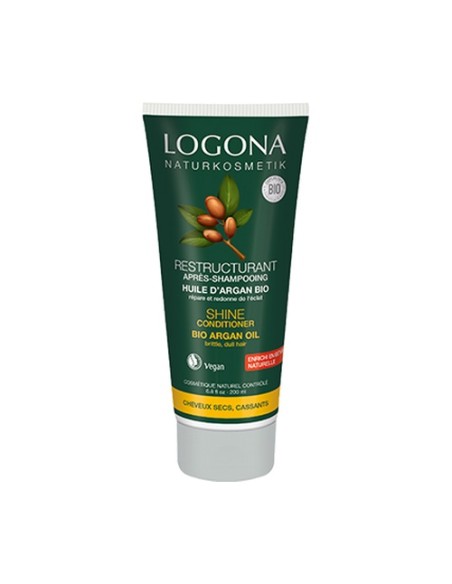 Acondicionador capilar brillo Argán Bio 200 ml Logona