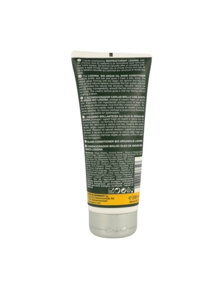 Acondicionador capilar brillo Argán Bio 200 ml Logona