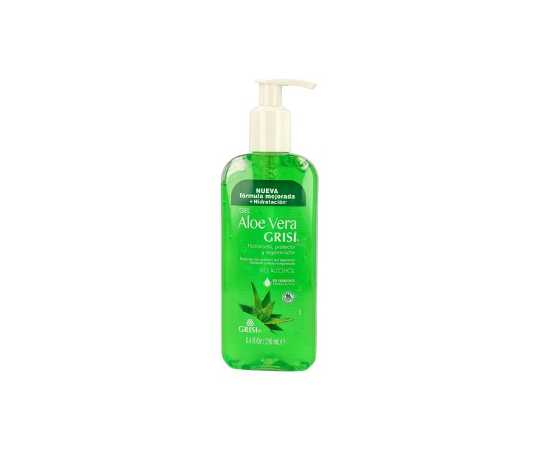 Gel puro corporal Aloe Vera 250 ml de gel Grisi