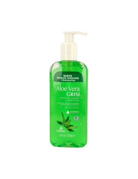 Gel puro corporal Aloe Vera 250 ml de gel Grisi