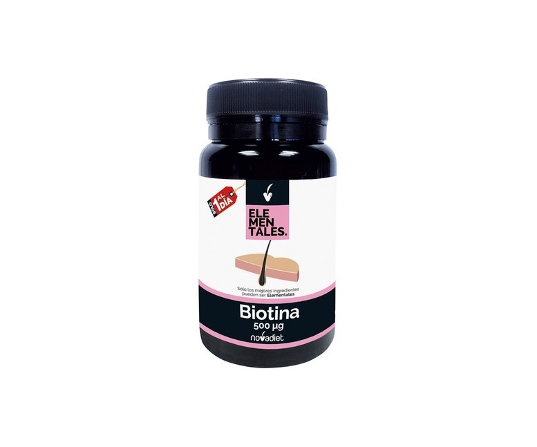 Biotina 500mcg 120 comprimidos de 500μg Nova Diet