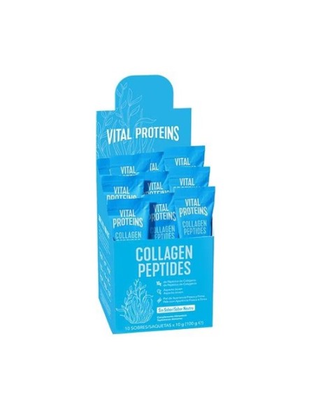 Péptidos de colágeno sin sabor 10 sobres de 10g Vital Proteins