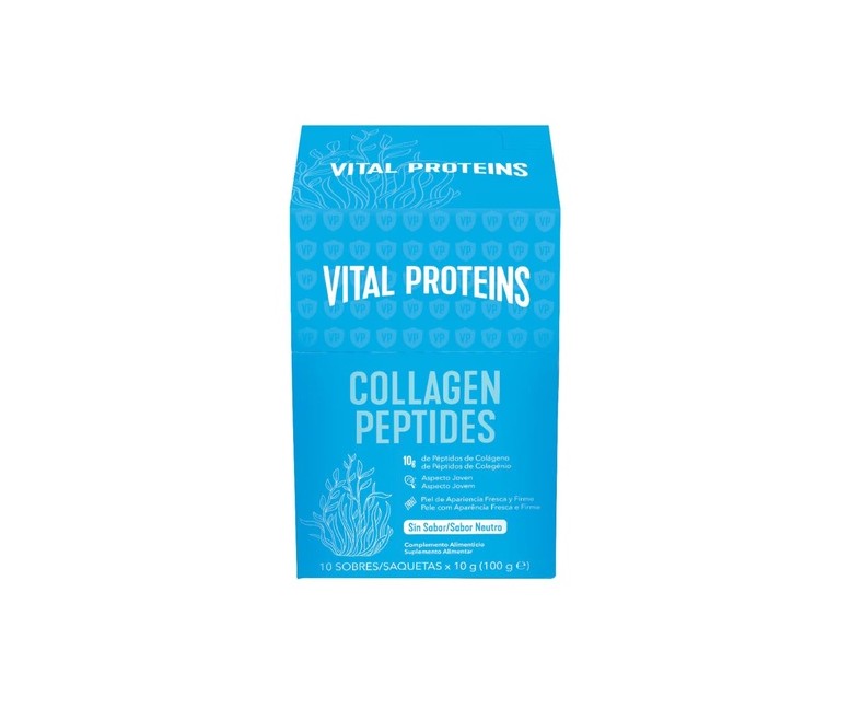 Péptidos de colágeno sin sabor 10 sobres de 10g Vital Proteins