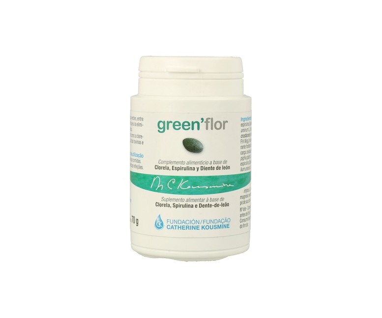 Greenflor detoxificante (Fundación Kousmin) 90 comprimidos Nutergia