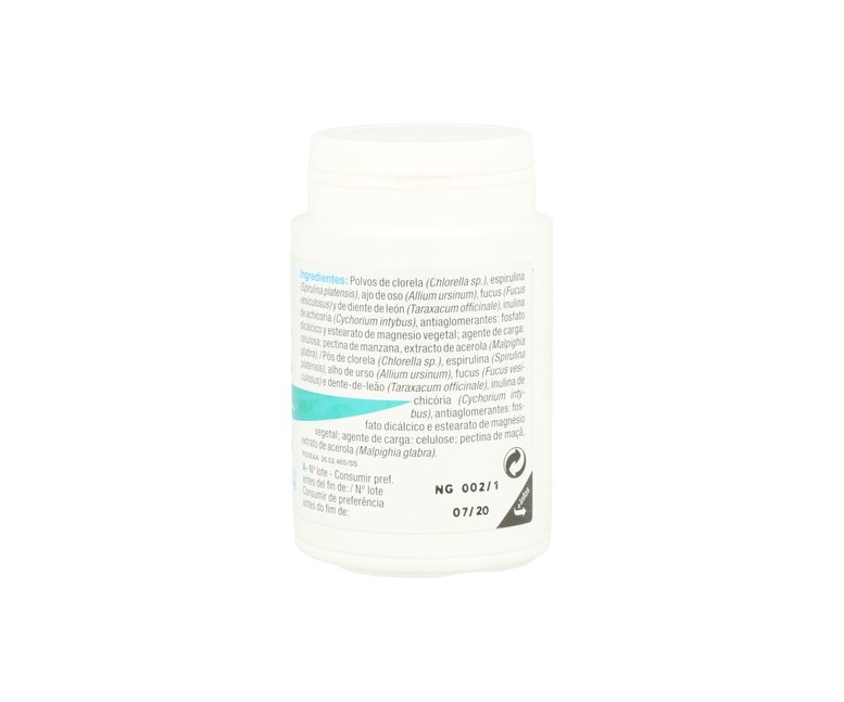 Greenflor detoxificante (Fundación Kousmin) 90 comprimidos Nutergia