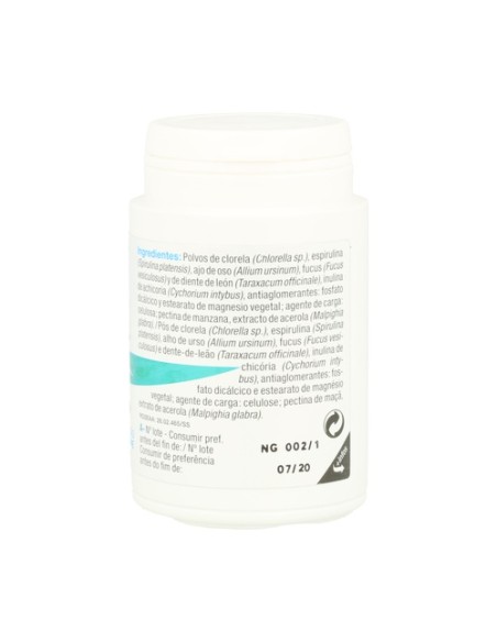 Greenflor detoxificante (Fundación Kousmin) 90 comprimidos Nutergia
