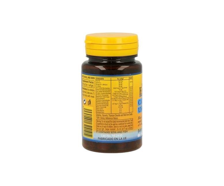 Cabello, Uñas Y Piel 60 perlas de 540mg Nature Essential