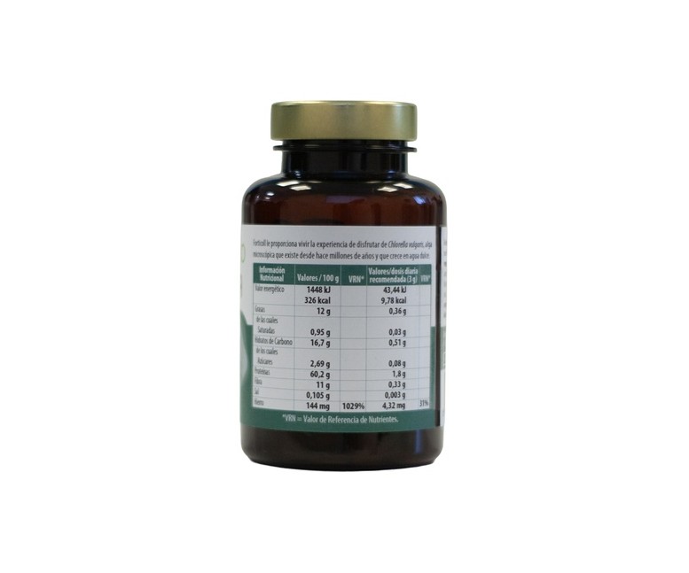 Clorella Bio 180 comprimidos de 500mg Forticoll