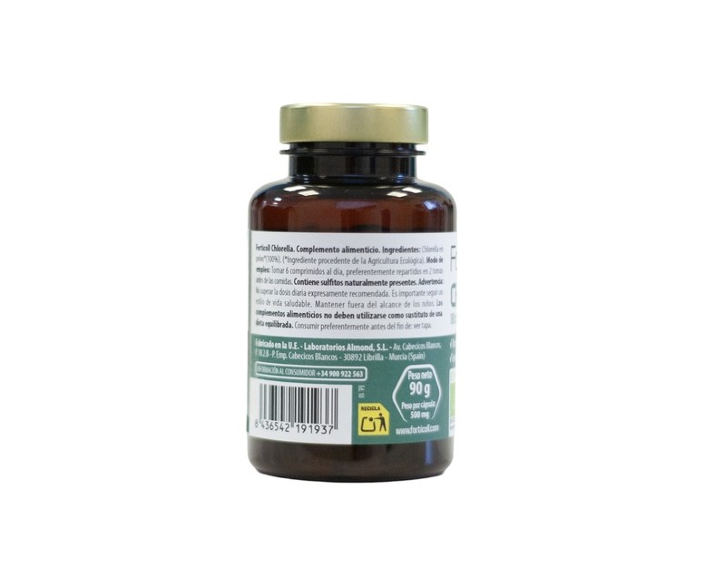 Clorella Bio 180 comprimidos de 500mg Forticoll