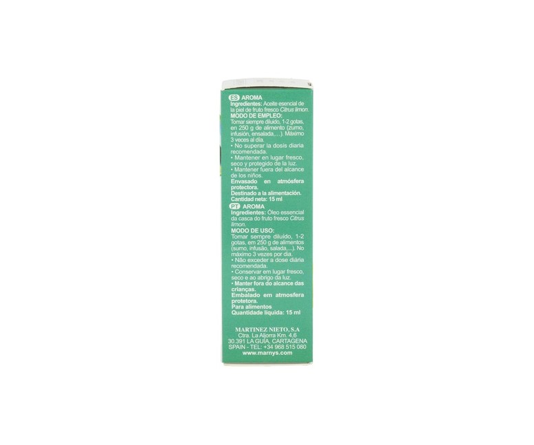 Aceite esencial de limón 15 ml MARNYS®