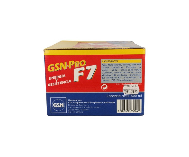GSN-F7 20 viales Gsn