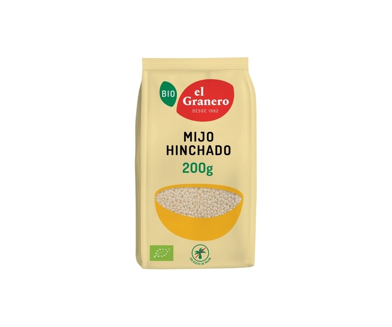 Mijo hinchado 200 g El Granero Integral