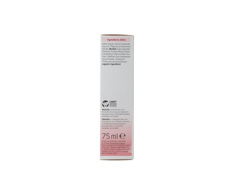Pasta Dentífrica de Ratania 75 ml Weleda