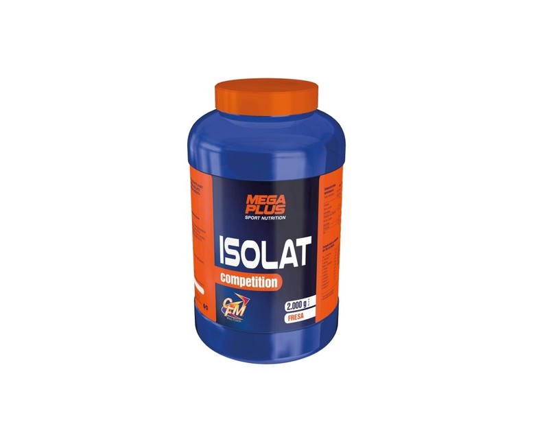Isolat competiton fresa proteínas 1 kg Mega plus