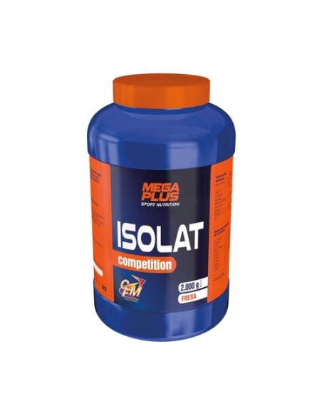 Isolat competiton fresa proteínas 1 kg Mega plus