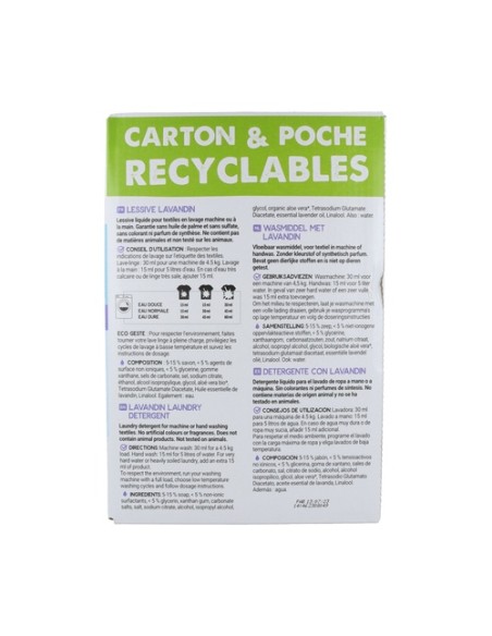 Detergente líquido lavandin 5 L Ecodoo