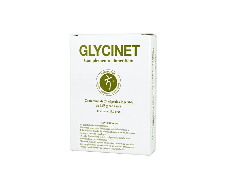 Glycinet 24 cápsulas de 0.55g BROMATECH