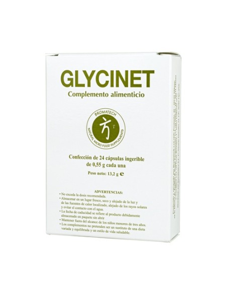 Glycinet 24 cápsulas de 0.55g BROMATECH