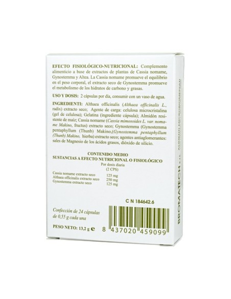 Glycinet 24 cápsulas de 0.55g BROMATECH