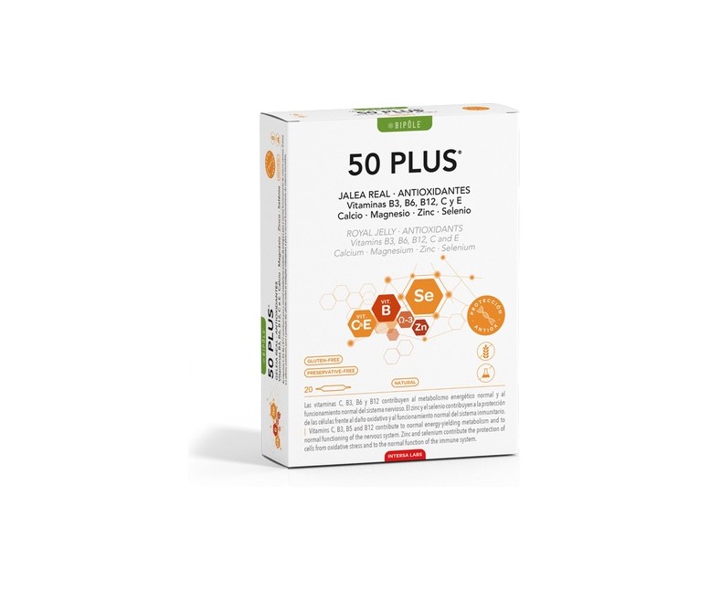 Bipole 50 Plus 20 ampollas Intersa
