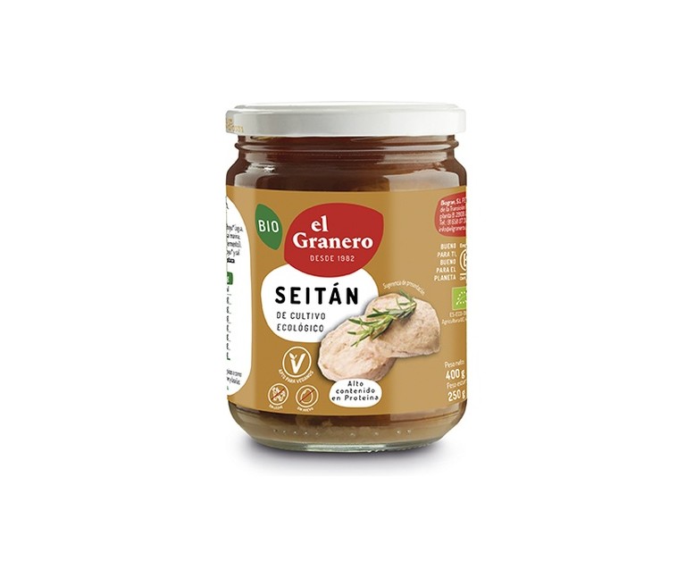 Seitán en conserva 440 g El Granero Integral