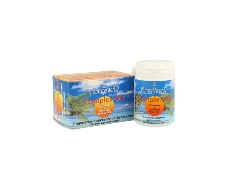 Complex Sol Vitaminas+Minerales Para El Sol 60 cápsulas Fleurymer