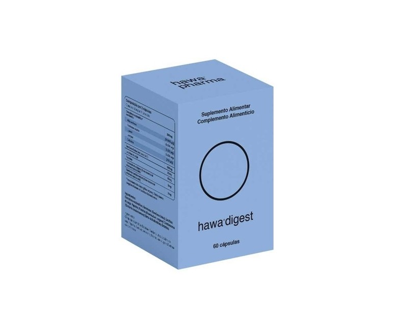 Digest, complejo enzimático 60 cápsulas Hawa pharm