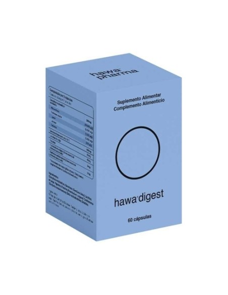 Digest, complejo enzimático 60 cápsulas Hawa pharm