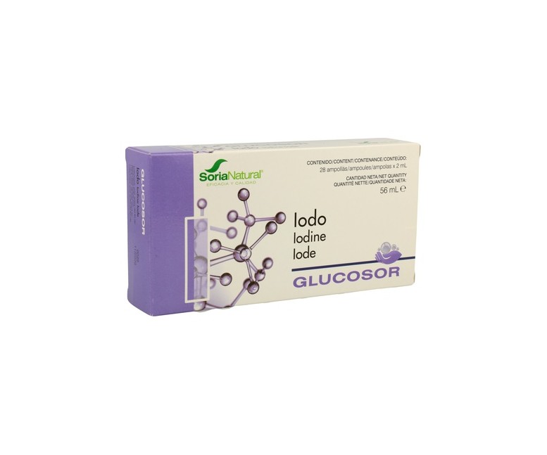 Glucosor Iodo 28 viales Soria Natural