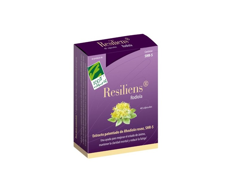 Resiliens® Rodiola 40 cápsulas 100% Natural