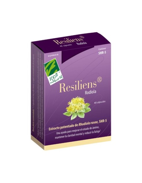 Resiliens® Rodiola 40 cápsulas 100% Natural