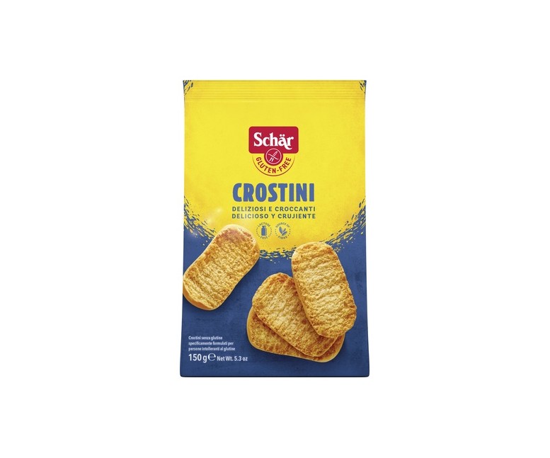 Crostini - Pan tostado sin gluten 150 g Schär