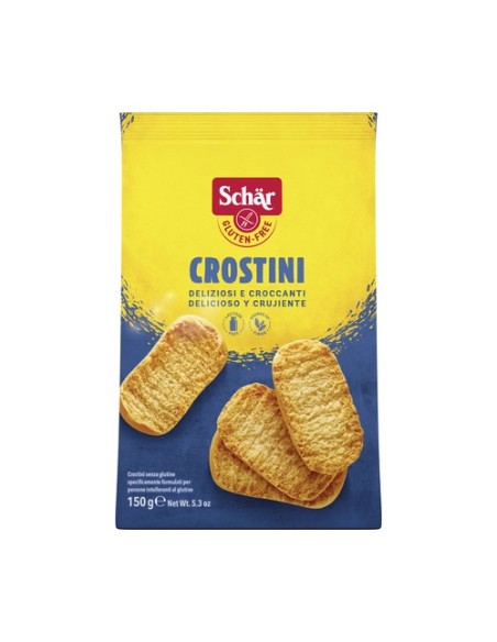 Crostini - Pan tostado sin gluten 150 g Schär