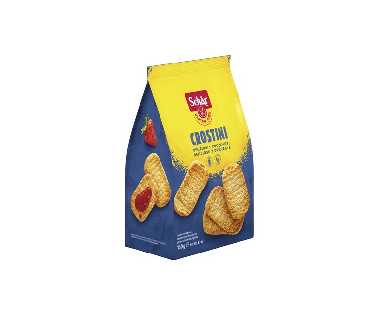 Crostini - Pan tostado sin gluten 150 g Schär