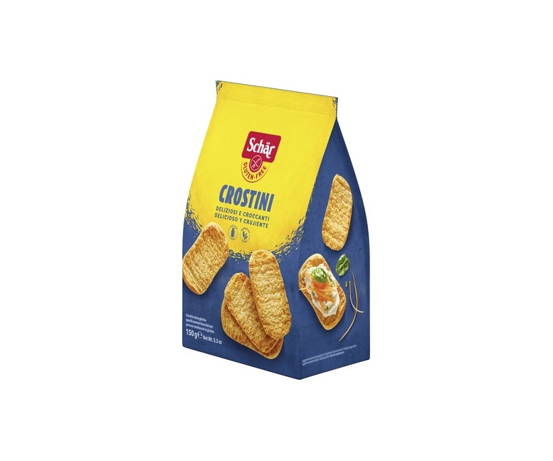 Crostini - Pan tostado sin gluten 150 g Schär