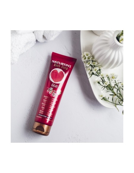 Hair food mascarilla capilar de goji 150 ml de crema Naturtint