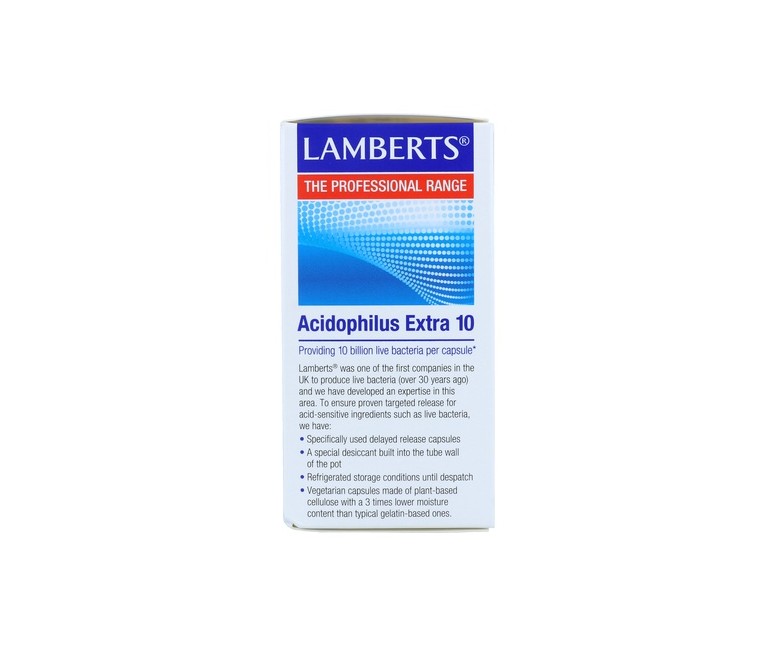 Acidophilus extra 10 60 cápsulas Lamberts