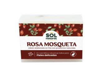 Jabón natural de rosa mosqueta
