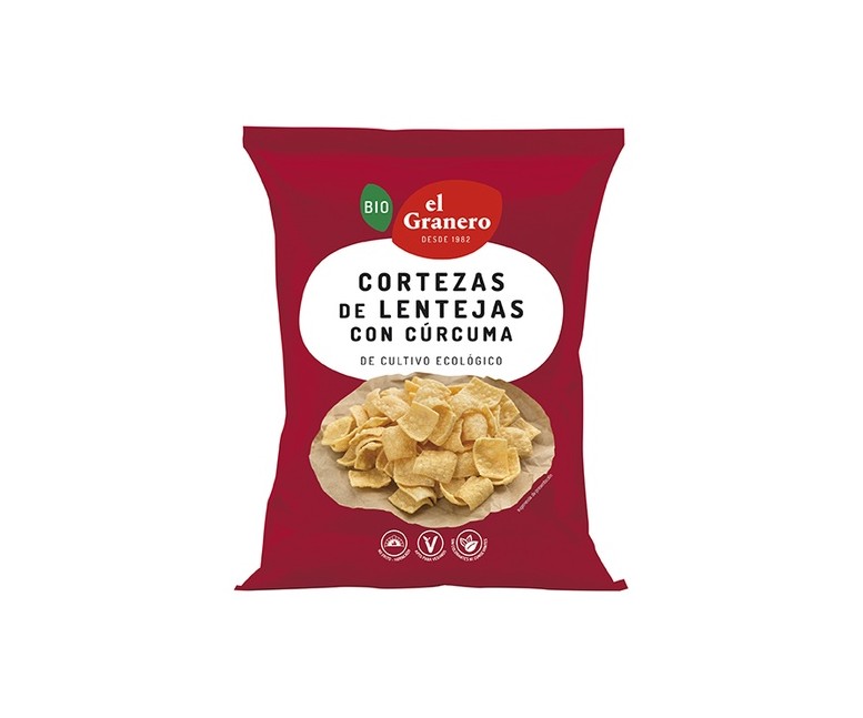 Cortezas de Lentejas Bio 65 g El Granero Integral