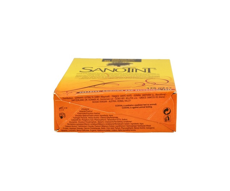 Tinte 30 Rubio Cálido Oscuro 125 ml (Rubio) Sanotint