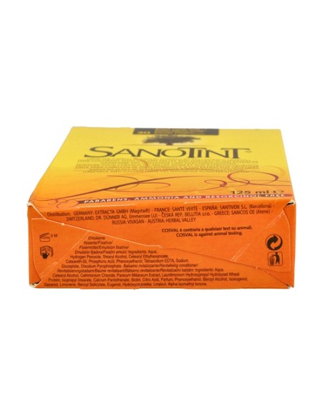 Tinte 30 Rubio Cálido Oscuro 125 ml (Rubio) Sanotint