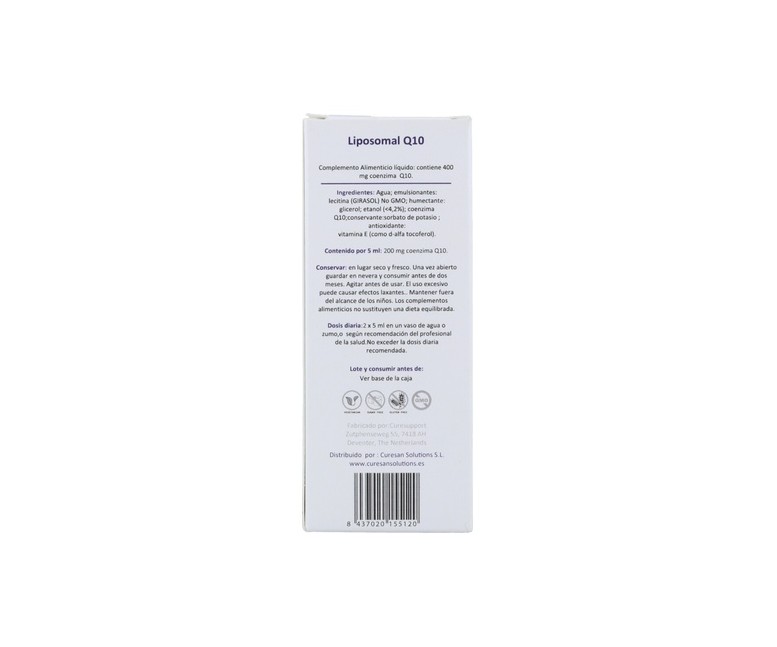 Liposomal Q10 150 ml Curesupport