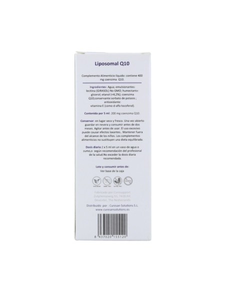 Liposomal Q10 150 ml Curesupport