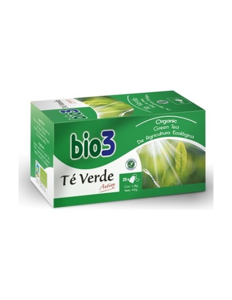 Bio 3 Té Verde 25 bolsitas infusoras Bio3