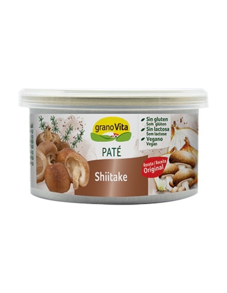 Paté vegetal de Shitake 125 g Granovita