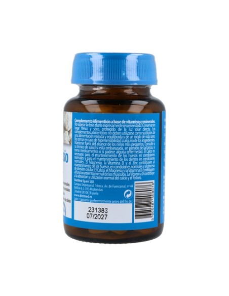 Cálcio con Magnésio, Zinc y Vitamina D 90 comprimidos Naturmil