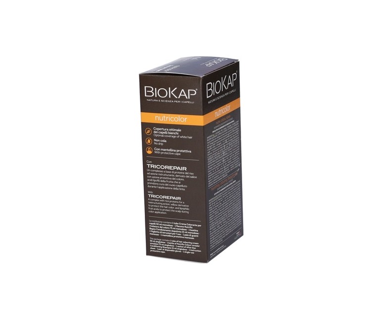 Tinte Nutricolor Castaño Cobrizo 4.4 140 ml (Castaño claro) Biokap