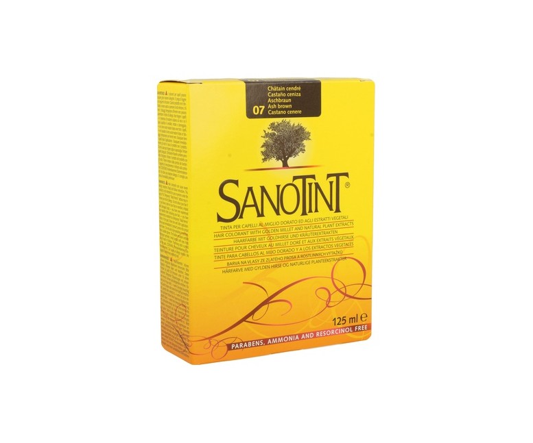 Tinte 07 Castaño Ceniza 125 ml (Castaño) Sanotint