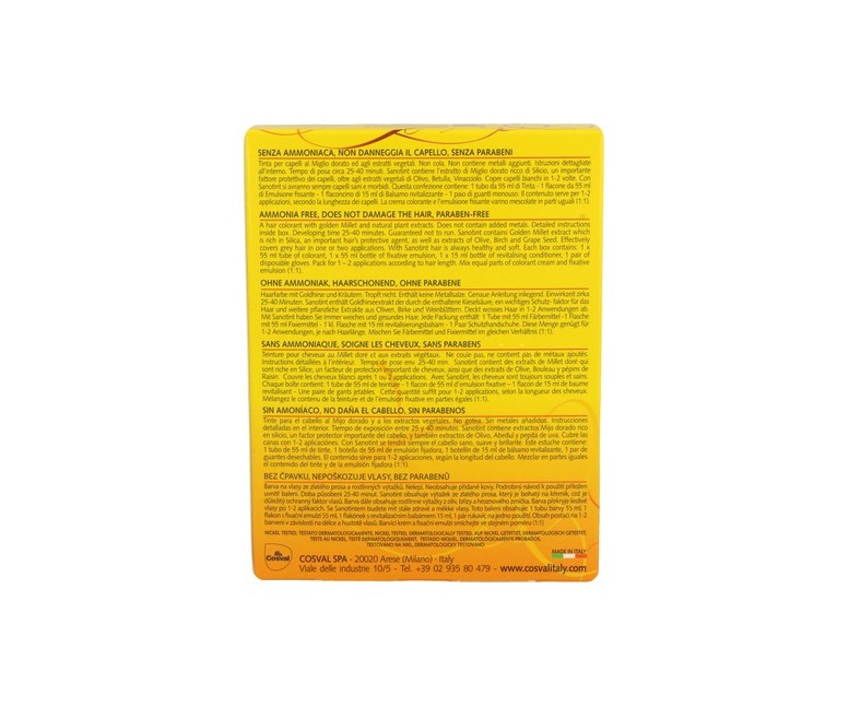 Tinte 07 Castaño Ceniza 125 ml (Castaño) Sanotint