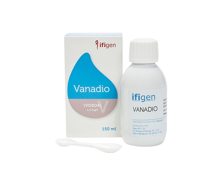 Vanadio (V) Oligoelementos 150 ml Ifigen